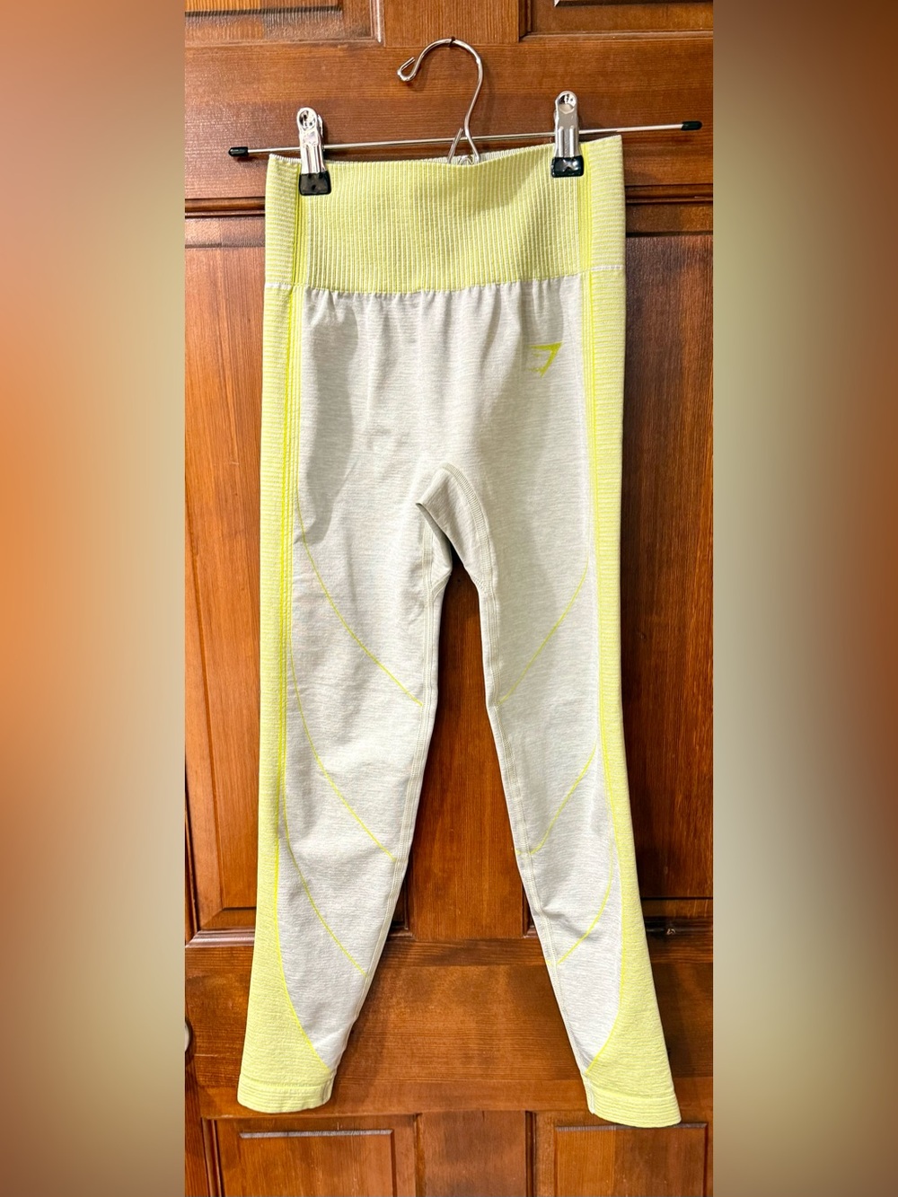 GYMSHARK Fit Seamless Leggings Color Block Size Small